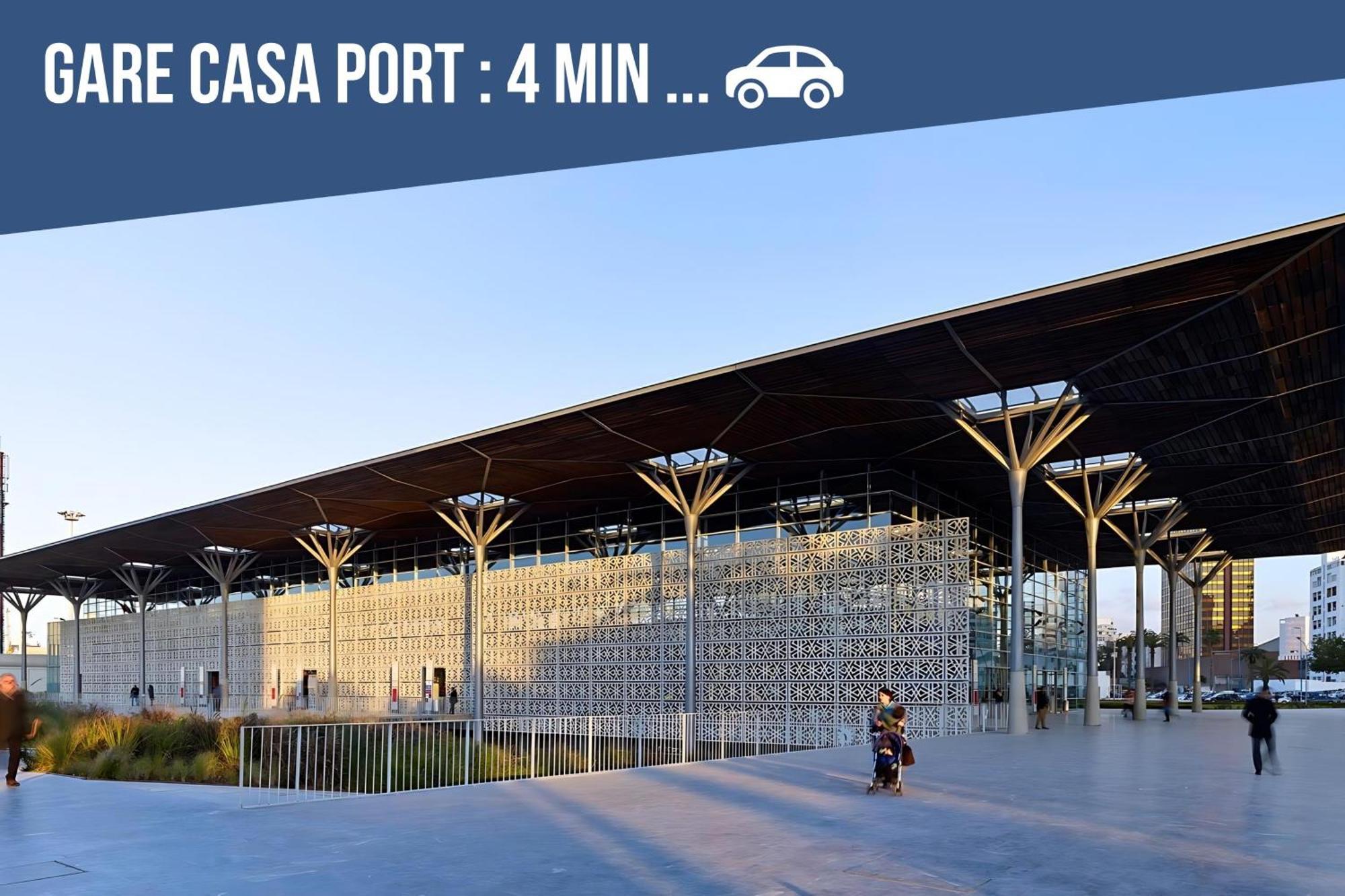 Studio Cosy Proche Gares & Mosque Hassan II Καζαμπλάνκα Εξωτερικό φωτογραφία